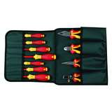 Insulated Pliers and Screwdriver Set in Canvas Pouch, 11 Piece redirect to product page